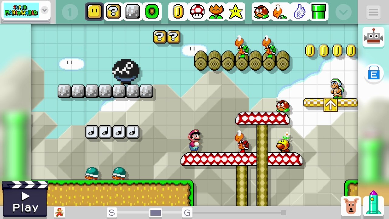 Super Mario Maker Editor